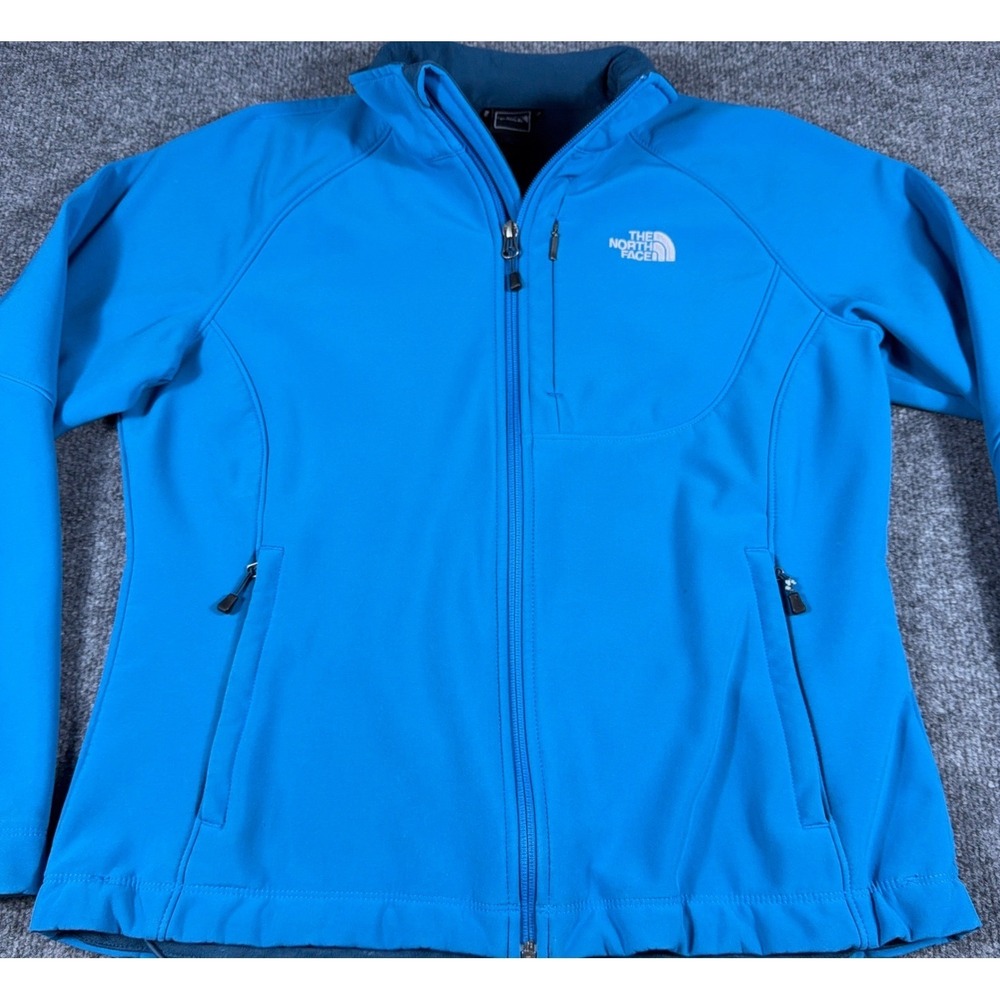 The North Face Apex Bionic Softshell Jacket Blue Womens‎ (Fits Like a Medium)